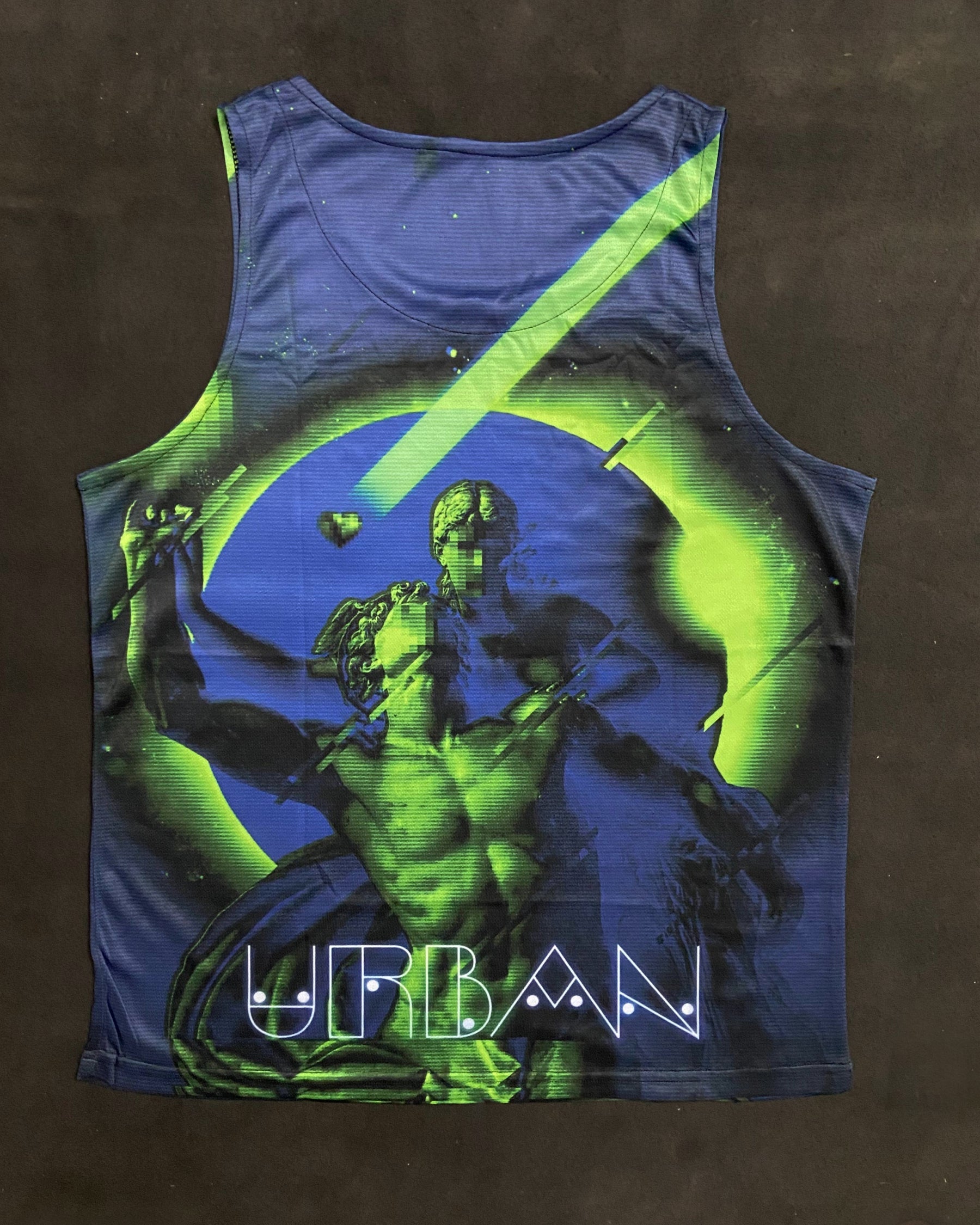 David Neon Gym Tank